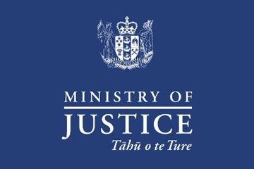 NZ Ministry of Justice Logo