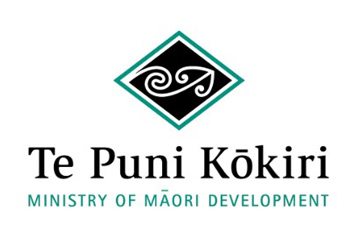 Te Puni Kōkiri - Ministry of Māori Development Logo